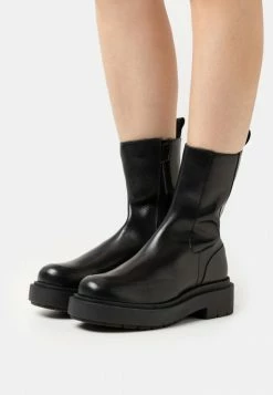 Zign WINTER BOOT - Platform Ankle Boots - Black