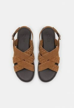 Zign LEATHER - Sandals - Cognac -Zign 79a037be8be34ca1a92b4ff4aa7ee14b