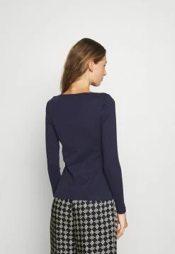 Zign Long Sleeved Top - Dark Blue -Zign 7b2bc1ed67cc4203b44bd7cec5c65307