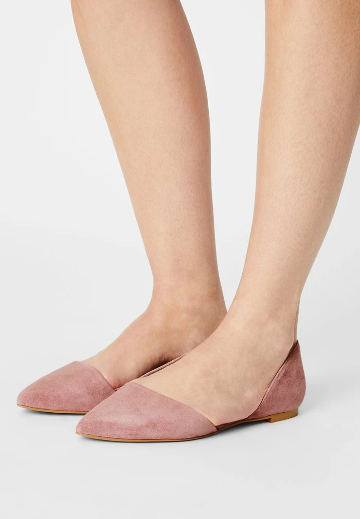 Zign Ballet Pumps - Mauve 3 Zign Ballet Pumps - Mauve