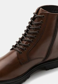 Zign LEATHER UNISEX - Lace-up Ankle Boots - Brown -Zign 7dd8ad4046aa405f8875cfe4d438bfa9