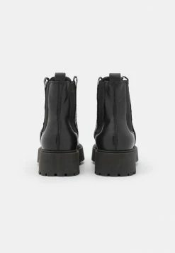 Zign LEATHER - Platform Ankle Boots - 802 - Black -Zign 7f5166299ebd490ebdbe74e670436e5e