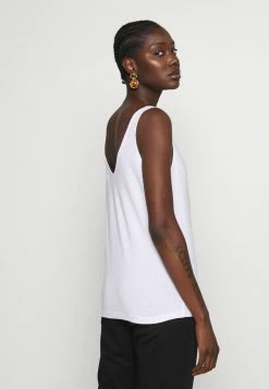 Zign V NECK CAMI - Top - White -Zign 7f5de3ec227b42fd83e2d6090d858142
