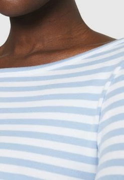 Zign Long Sleeved Top - Blue/white -Zign 7fe5b03a240546499be117aa7b0d99cf