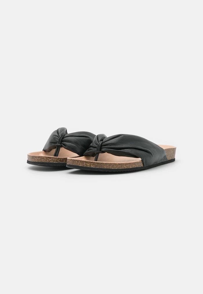 Zign T-bar Sandals - Black 5 Zign T-bar Sandals - Black - Image 3
