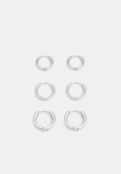 Zign 3 PACK - Earrings - Silver-coloured