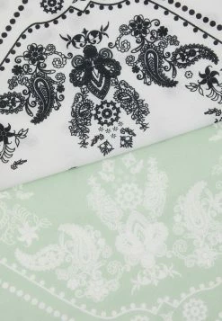 Zign UNISEX 2 PACK - Foulard - White/ Mint -Zign 85f6aaec4d5741089e85ca8681de468e