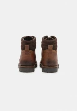 Zign LEATHER UNISEX - Lace-up Ankle Boots - Brown -Zign 86c788bd03fa41a49cd10749b94afc0d