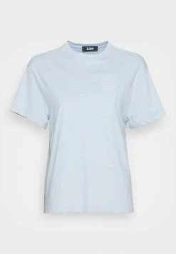 Zign BOTANICAL DYE TONIA EARTH LOVER EMBROIDERY - Basic T-shirt - Light Blue -Zign 8876ce8906444c53bf57727ab01cc7dd