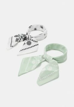 Zign UNISEX 2 PACK - Foulard - White/ Mint