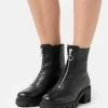 Zign LEATHER - Platform Ankle Boots - Black 1 Zign LEATHER - Platform Ankle Boots - Black -Zign 899008314e88482ab80c4114689babe4