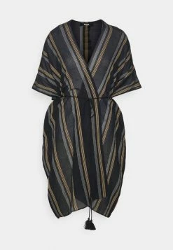Zign SUMMER BEACH CAPE - Cardigan - Black/camel 12 Zign SUMMER BEACH CAPE - Cardigan - Black/camel -Zign 8c67ffb6c4344d1ea5eba6523701a01e