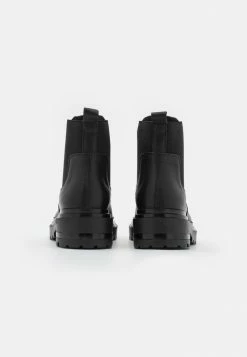 Zign LEATHER - Platform Ankle Boots - Black -Zign 8e09090f86d644289eae8faca8c48cae