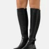 Zign LEATHER - Boots - Black -Zign 90b9a812e1664f6882a3326607958788