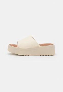 Zign LEATHER - Heeled Mules - Off-white -Zign 917c451c4593486e89af1f0bb749d21a