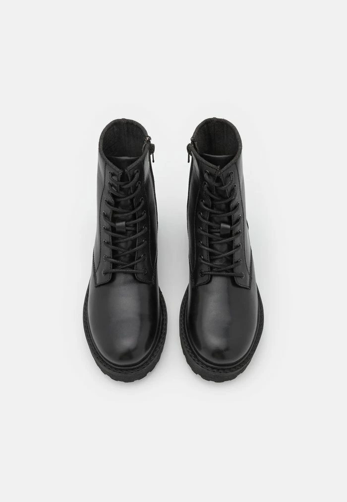 Zign LEATHER - Lace-up Ankle Boots - Black 8 Zign LEATHER - Lace-up Ankle Boots - Black - Image 6