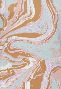 REDEZIGN MARBLE PRINT LONGSLEEVE - Long Sleeved Top - Light Brown -Zign 9574904a53324870a5f90361a27673e6