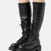 Zign Lace-up Boots - Black -Zign 96dd5be10fb14db98387ed4eaf44c8f3