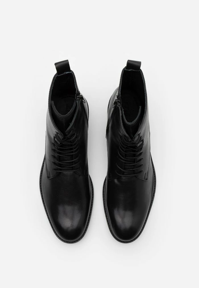 Zign Lace-up Ankle Boots - Black 6 Zign Lace-up Ankle Boots - Black - Image 4