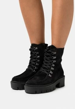 REDEZIGN LEATHER - Classic Ankle Boots - Black