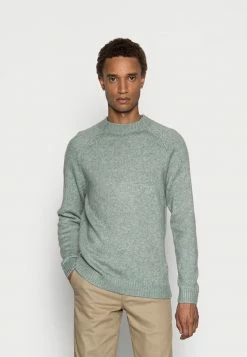 Zign HEAVY GAUGE MELANGE MOCKNECK - Jumper - Mint