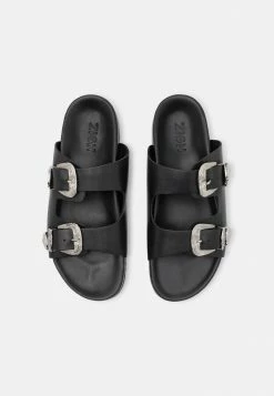 Zign Mules - Black -Zign 977a63f11f2a44448e1cac57bfe204f4