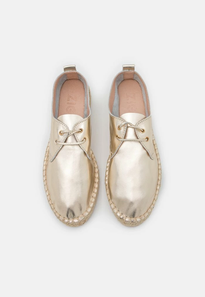 Zign Casual Lace-ups - Gold 8 Zign Casual Lace-ups - Gold - Image 6