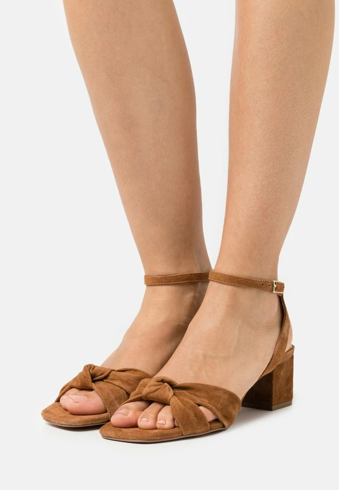 Zign LEATHER - Sandals - Cognac 3 Zign LEATHER - Sandals - Cognac