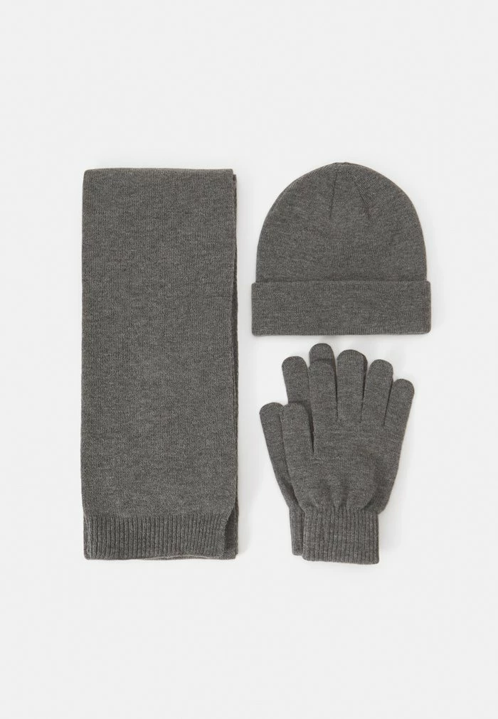 Zign SET UNISEX - Scarf - Dark Grey 3 Zign SET UNISEX - Scarf - Dark Grey