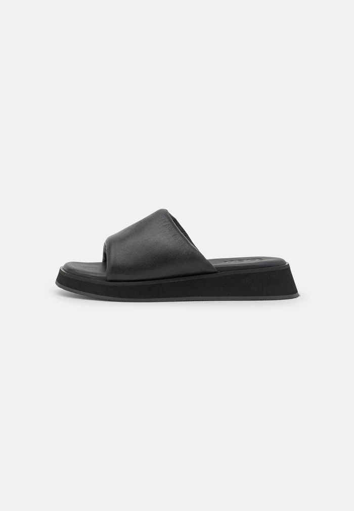 Zign LEATHER - Mules - Black 4 Zign LEATHER - Mules - Black - Image 2