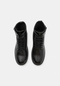 Zign LEATHER - Lace-up Ankle Boots - Black -Zign 9db547200e8249daa468baf5911f4674