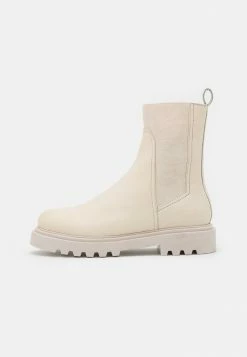 Zign LEATHER WINTER BOOT - Classic Ankle Boots - Beige -Zign 9e223b4a03da43f583ca1cfa502a88db