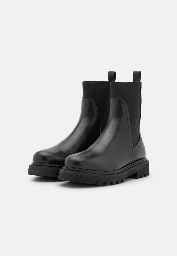 Zign LEATHER WINTER BOOT - Classic Ankle Boots - Black 5 Zign LEATHER WINTER BOOT - Classic Ankle Boots - Black - Image 3
