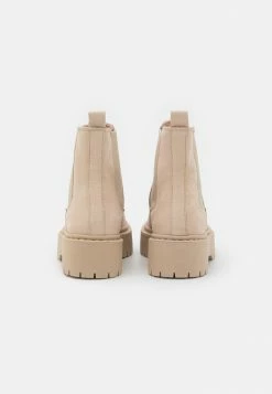 Zign LEATHER - Platform Ankle Boots - Beige -Zign 9e481b92c57a4b6a92ce5dac365d72ed