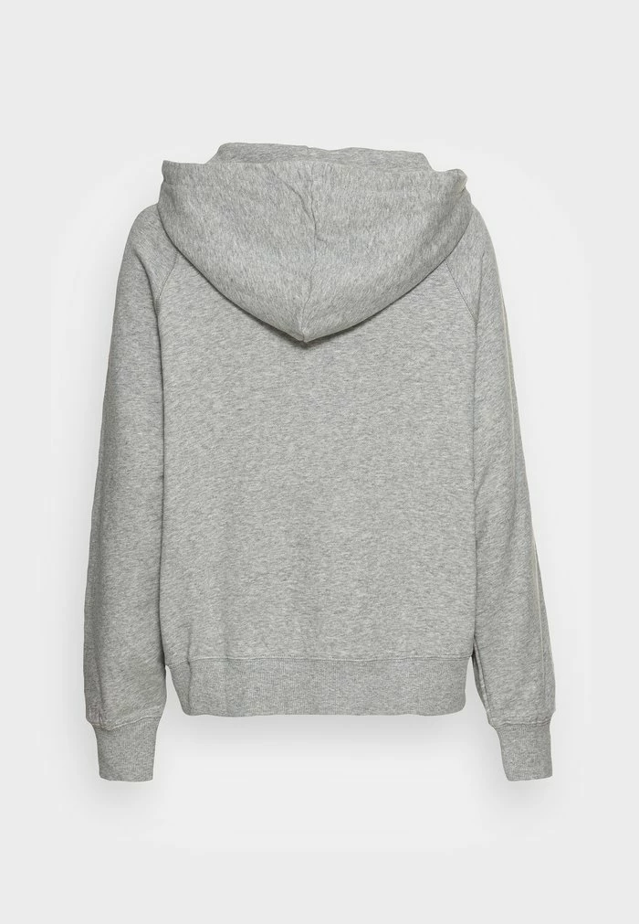 Zign Zip-up Sweatshirt - Mottled Light Grey 4 Zign Zip-up Sweatshirt - Mottled Light Grey - Image 2