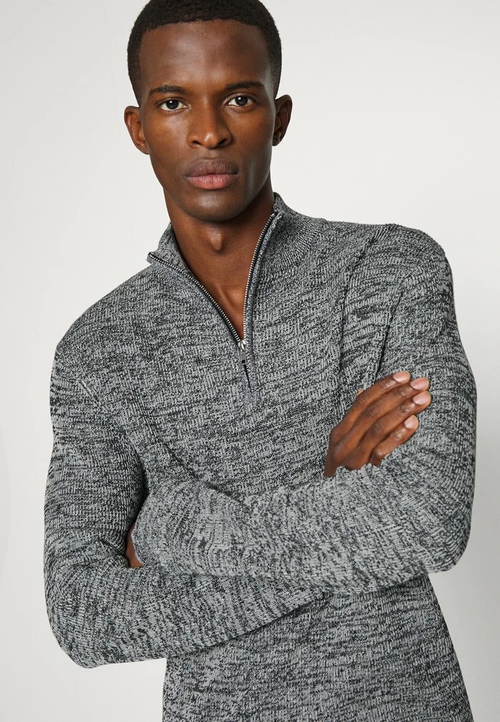 Zign Jumper - Mottled Grey 6 Zign Jumper - Mottled Grey - Image 4