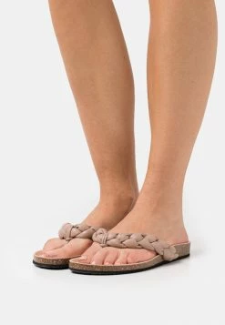 Zign T-bar Sandals - Taupe