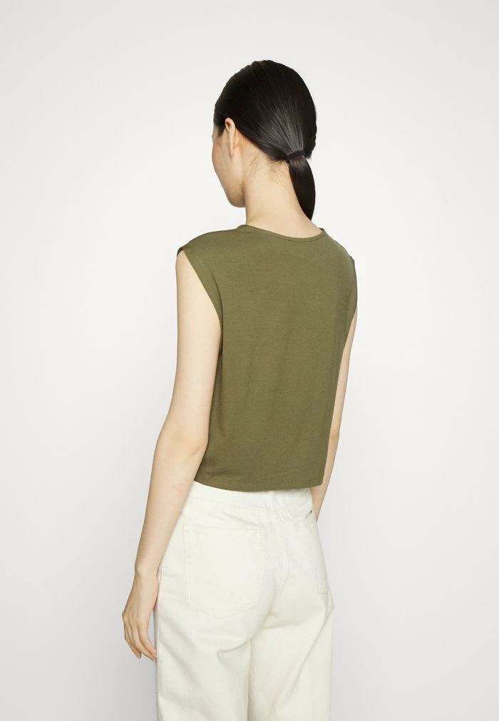 Zign Basic T-shirt - Khaki 7 Zign Basic T-shirt - Khaki - Image 5