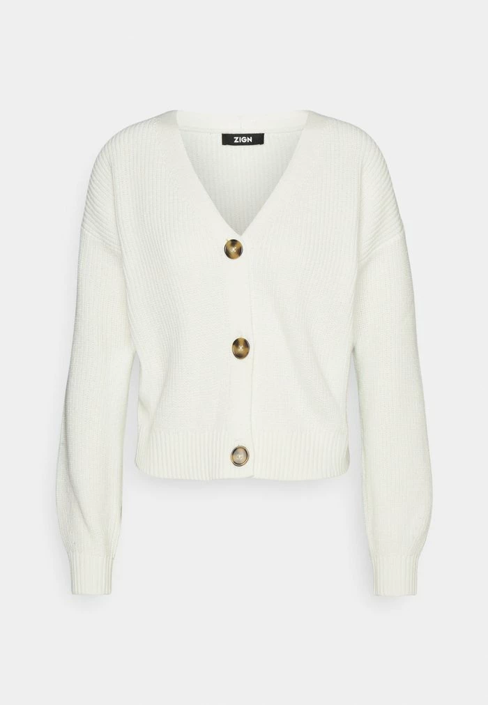 Zign Cardigan - Off White 3 Zign Cardigan - Off White
