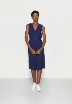 Zign WOVEN TUNIC DRESS BUCKLE - Day Dress - Dark Blue