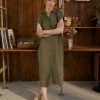 REDEZIGN - Shirt Dress - Khaki -Zign a264230193af455c9016ccdd01f84876