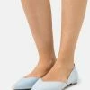 Zign LEATHER - Ballet Pumps - Light Blue