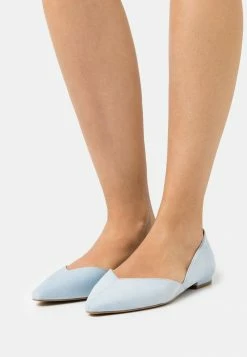 Zign LEATHER - Ballet Pumps - Light Blue