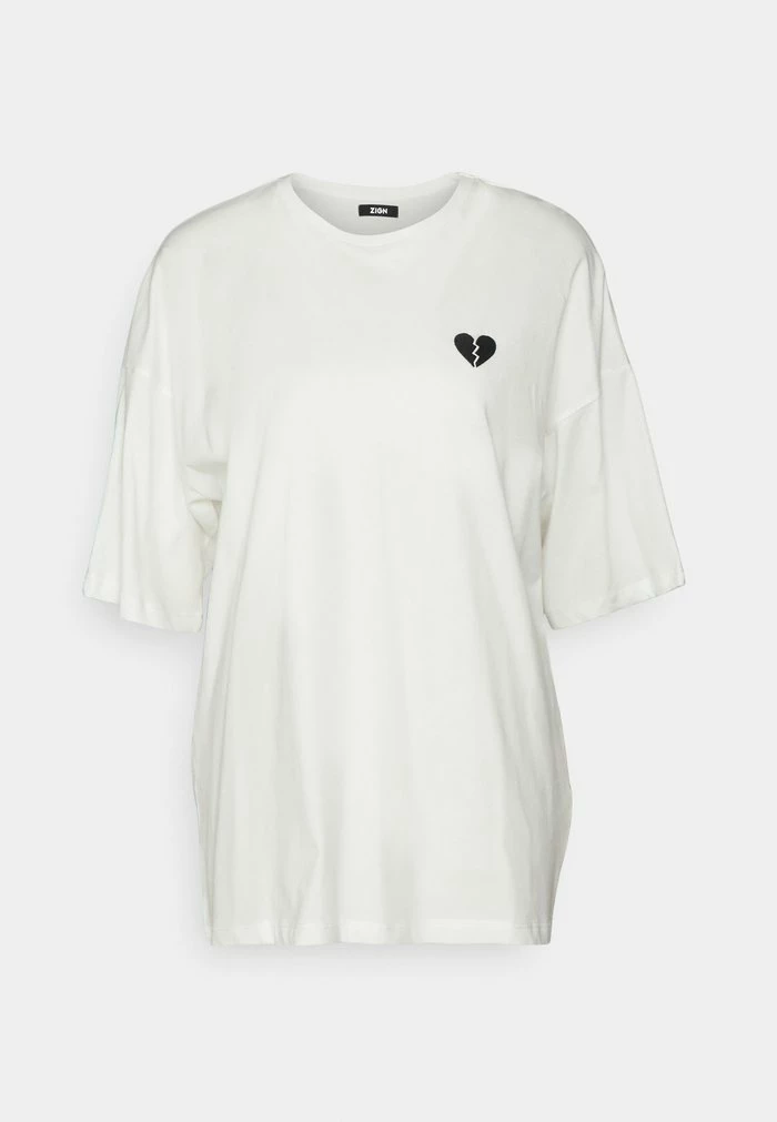 Zign Print T-shirt - Off-white 6 Zign Print T-shirt - Off-white - Image 4