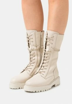 Zign Platform Boots - Off-white