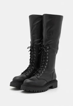 Zign Lace-up Boots - Black -Zign a4a7a270e2b84c57a23b614d4b8f0f21