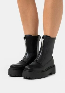 Zign Platform Ankle Boots - Black