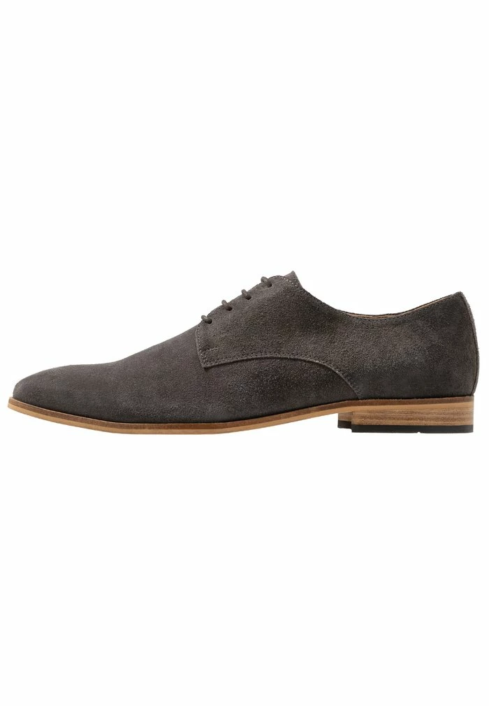 Zign LEATHER - Smart Lace-ups - Dark Gray 3 Zign LEATHER - Smart Lace-ups - Dark Gray