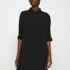 Zign Shirt Dress - Black -Zign a65639840cb349909b98c717a7cdbcbf