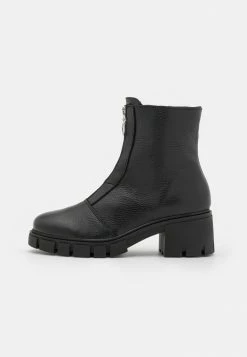 Zign LEATHER - Platform Ankle Boots - Black -Zign a6c65320acdf4ac7bdcbb47e48e0b0c3